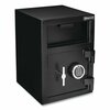 Honeywell Steel Depository Safe with Digital Lock, 14 x 15.2 x 20.2, 1.06 cu ft, Black 5912
